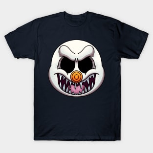 Evil Snowman Face T-Shirt